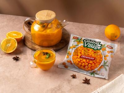 Šaltalankių vitaminų arbata pagrindine nuotrauka