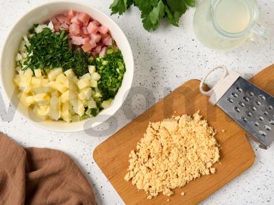 Okroška su kalakutiena grietinėje Žingsnis 6