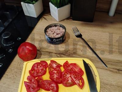 Lengvas tuno salotas Žingsnis 2