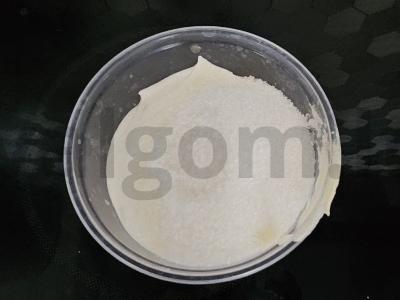 Nereikalingas varškės pyragas su spanguolių uogiene Žingsnis 4