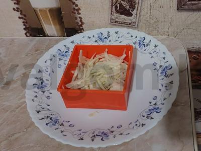 Vištienos ir sausainių salotos Žingsnis 2