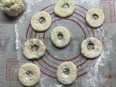 Varškės spurgos prie arbatos Žingsnis 6