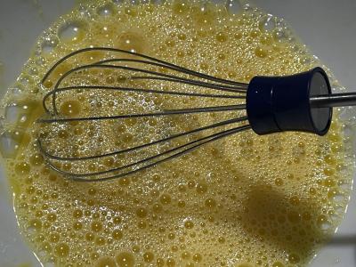 Blynai ant pieno ir vandens Žingsnis 1