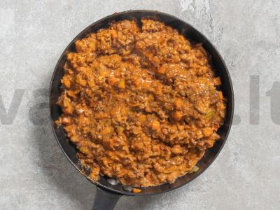 Mėsos padažas bolonjezas Žingsnis 4