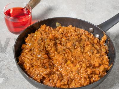 Mėsos padažas bolonjezas Žingsnis 5