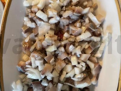 Silkė po šubomis tradicinė naujųjų metų Žingsnis 2