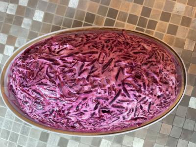 Silkė po šubomis tradicinė naujųjų metų pagrindine nuotrauka