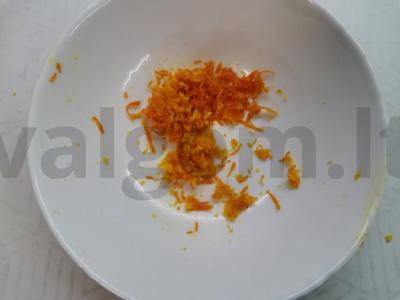 Moliūgas su medumi ir sezamu Žingsnis 2