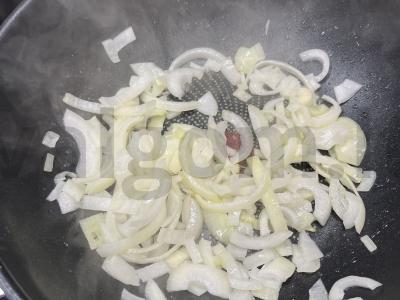 Žiedinė kopūstai su šonine Žingsnis 4