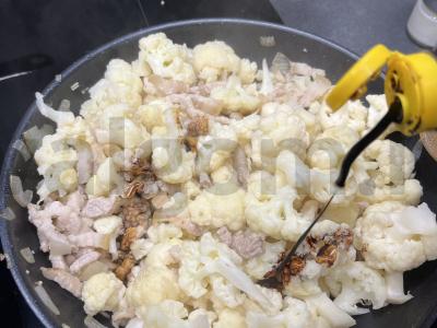 Žiedinė kopūstai su šonine Žingsnis 6