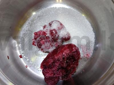 Aviečių įdaras tortams ir pyragams Žingsnis 2