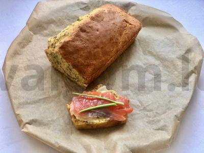 Kukurūzų duona su petražolėmis pagrindine nuotrauka