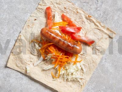 Dešrelė lavaše Žingsnis 3