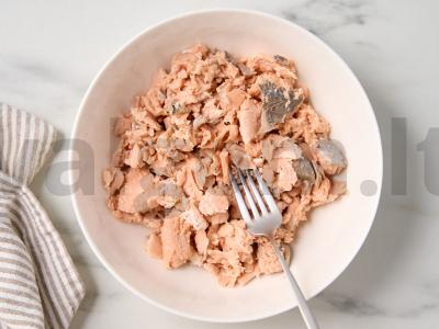 Žuvies pudingas Žingsnis 5