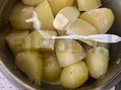 Bulvių košė su žaliu svogūnu Žingsnis 5