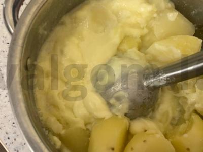 Bulvių košė su žaliu svogūnu Žingsnis 7