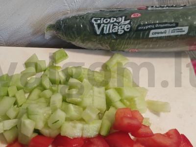 Soba su daržovėmis ir kalmaru Žingsnis 3