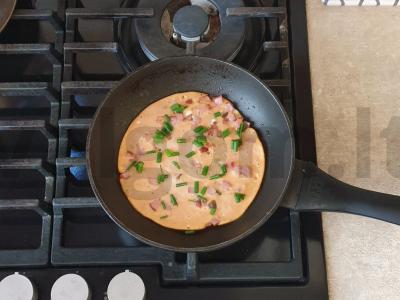 Omletas su kečupu Žingsnis 5