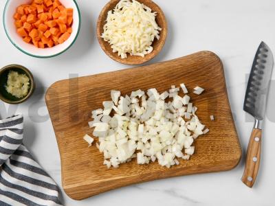 Pietų baklažanai Žingsnis 2