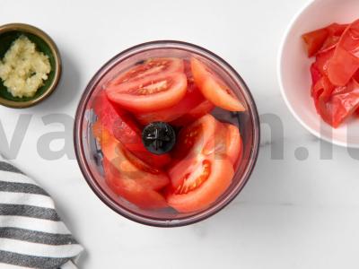 Pietų baklažanai Žingsnis 3