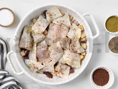 Pietų baklažanai Žingsnis 7