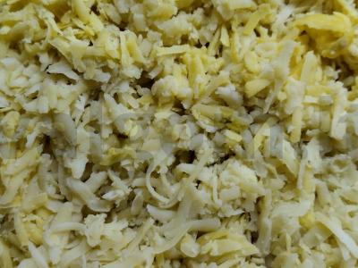 Silkė po šubė su šviežiais žalumynais Žingsnis 4