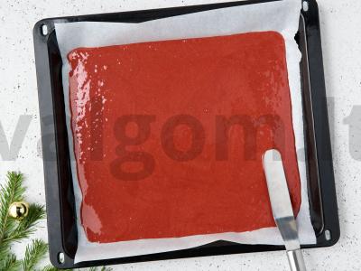 Raudonojo aksomo ritinys Žingsnis 4