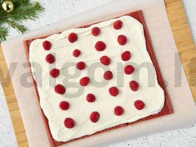 Raudonojo aksomo ritinys Žingsnis 8