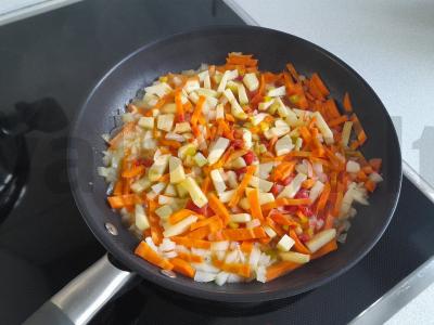 Daržovių troškinys su moliūgu Žingsnis 1