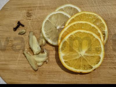 Citrusinė gėrimas su imbieru Žingsnis 1