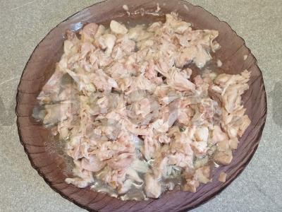 Vištienos šaltiena su daržovėmis ir krapais Žingsnis 7