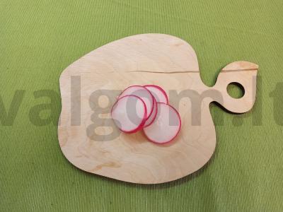 Užkandis ant krekerių pusryčiams Žingsnis 1