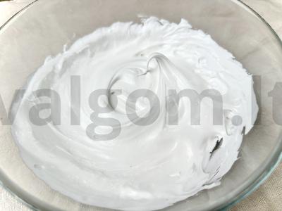 Kokosų sausainiai šokolade Žingsnis 1