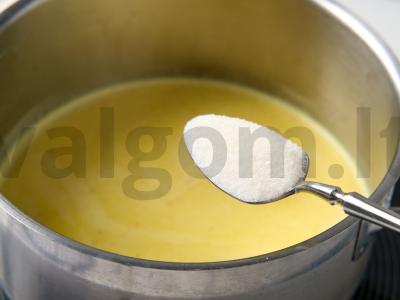 Panna cotta „Vištytės ir viščiukai“ Žingsnis 2