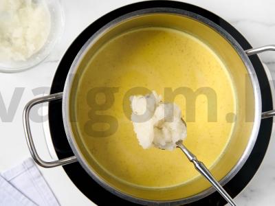 Panna cotta „Vištytės ir viščiukai“ Žingsnis 3