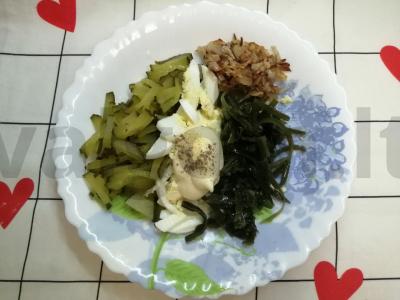 Jūros kopūstų salotos „Bocman“ Žingsnis 6