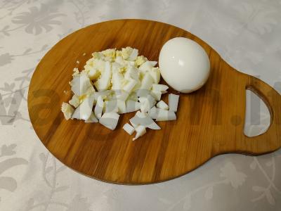 Salotas „Švelnumas“ su žirniais Žingsnis 2