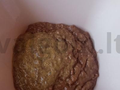 Užkandžių kepenų ritinėliai su česnaku Žingsnis 1