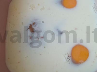 Užkandžių kepenų ritinėliai su česnaku Žingsnis 3