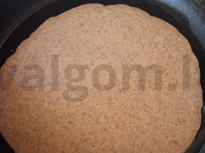 Užkandžių kepenų ritinėliai su česnaku Žingsnis 7