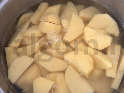 Bulvių košė su pienu Žingsnis 2