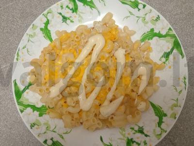 Makaronų apkepas su sūriu Žingsnis 6