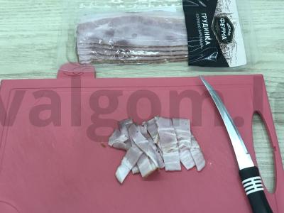 Tartiflette su kiaulienos šonine Žingsnis 3