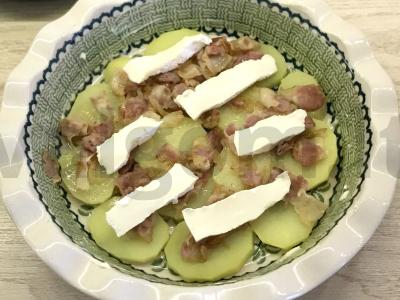 Tartiflette su kiaulienos šonine Žingsnis 8