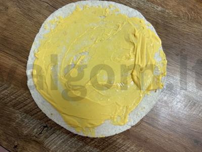 Sūrio ritinys su vištiena ir pomidorais Žingsnis 1