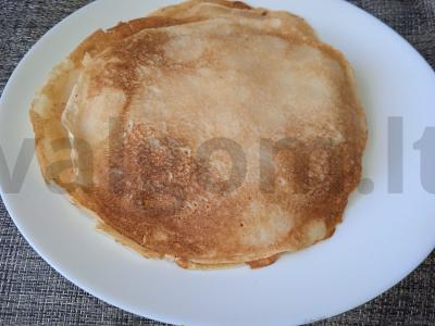 Blynai su varške, razinom ir vyšnių džemu Žingsnis 4