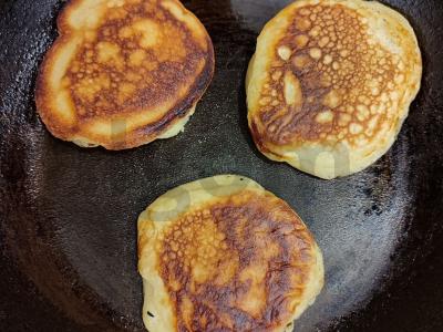 Blynai iš lieso kefyro Žingsnis 4