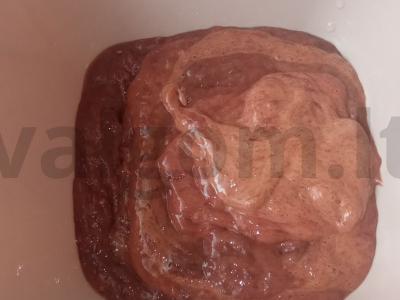 Užkandis iš kepenų tortas Žingsnis 1