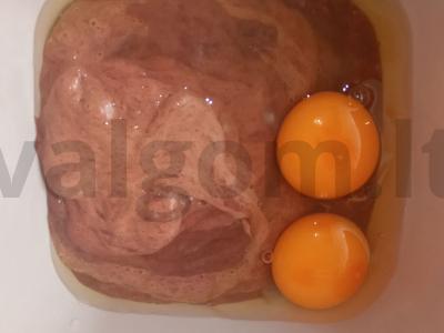 Užkandis iš kepenų tortas Žingsnis 2