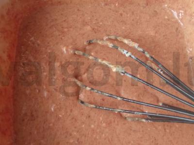 Užkandis iš kepenų tortas Žingsnis 4